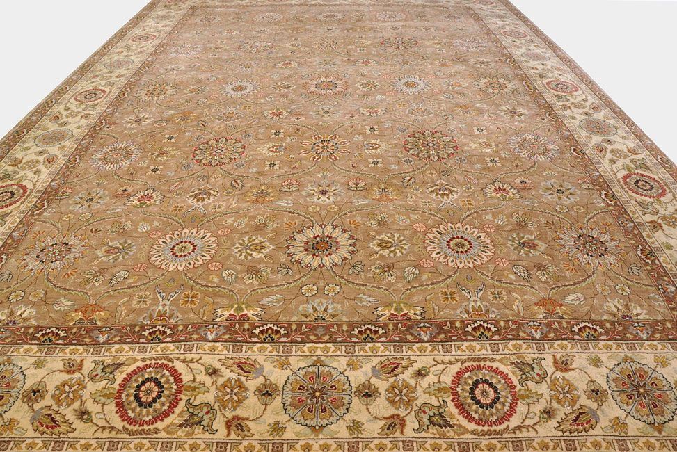 Шерстяной ковер ручной вязки Ковер "Агра", размер 381x273cm изображение
