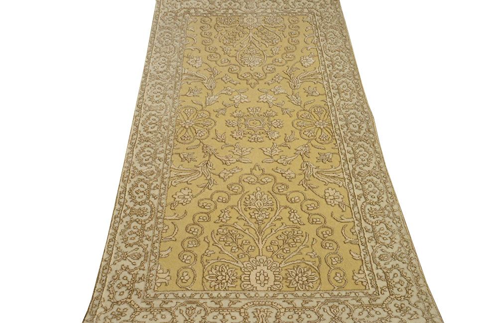 Ковер ручной вязки RENAISSANCE из шелка и шерсти, размер 136x73cm изображение