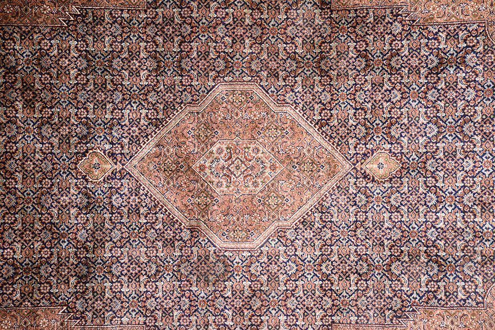 Шерстяной ковер ручной вязки Ковер "Шираз", размер 244x170cm изображение