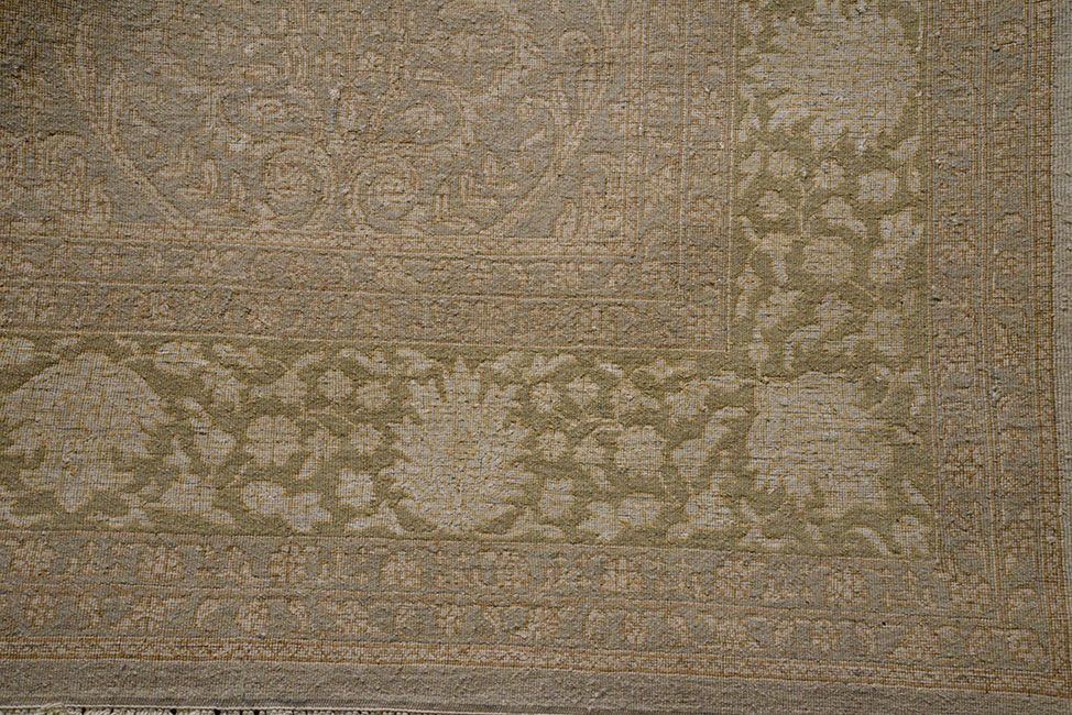 Фото шелково-шерстяной Прямоугольный ковер Ковер "Скульптурный"