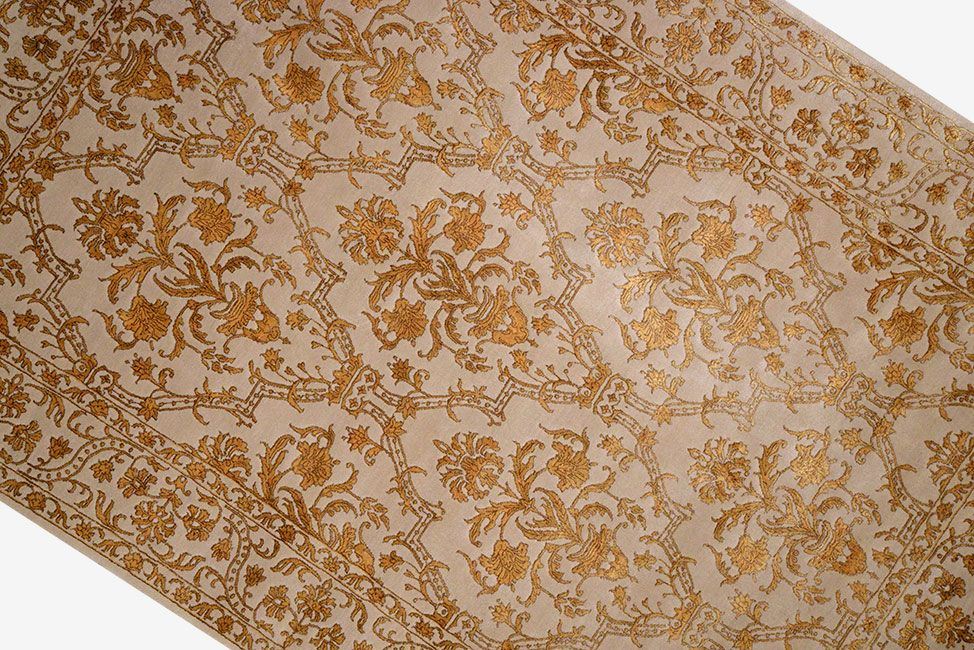 Прямоугольный Индийский ковер ручного плетения DAMASK 243x173cm смотреть фото