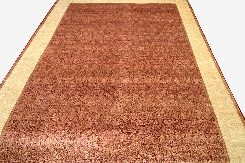 Ковер ручной вязки Ковер "Муар" из шелка и шерсти, размер 355x251cm изображение