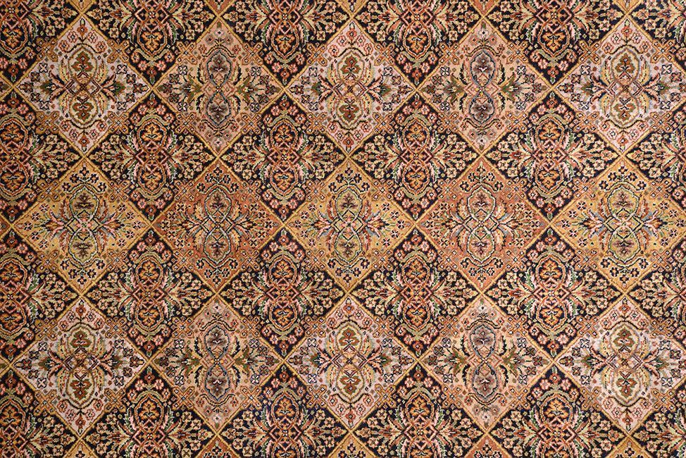 Шерстяной ковер ручной вязки Ковер "Шираз", размер 242x173cm изображение