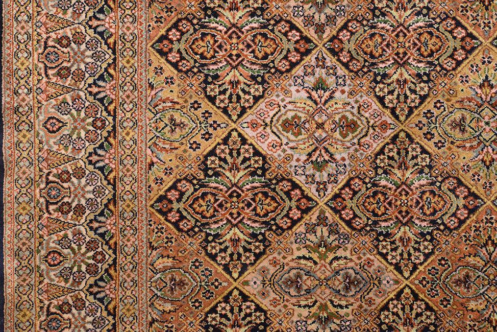 Индийский ковер Ковер "Шираз" шерстяной Прямоугольный 242x173cm фото крупным планом
