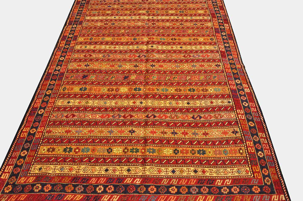 Ковер ручной работы Иранский сумах 202x126cm фотография