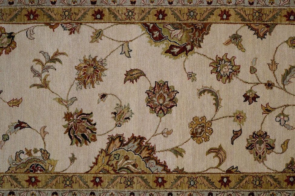 Индийский ковер Ковер "Агра" шерстяной Прямоугольный 289x188cm фото крупным планом