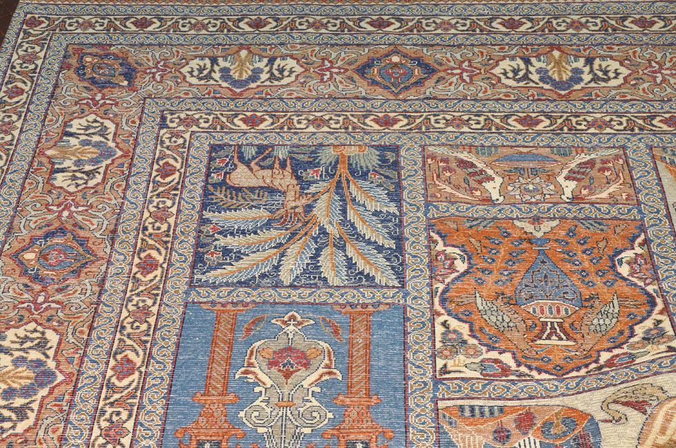 Персидский ковер Ковер "Бахтияр" шерстяной Прямоугольный 390x290cm фото крупным планом