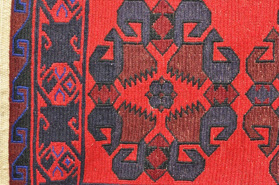 Ручной ковер Безворсовая дорожка №2374 красивое фото