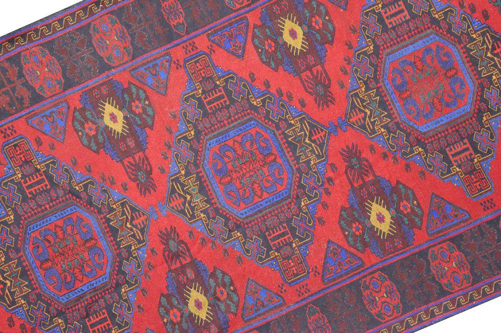 Безворсовый ковер ручной вязки SUMAKH, размер 340x190cmизображение