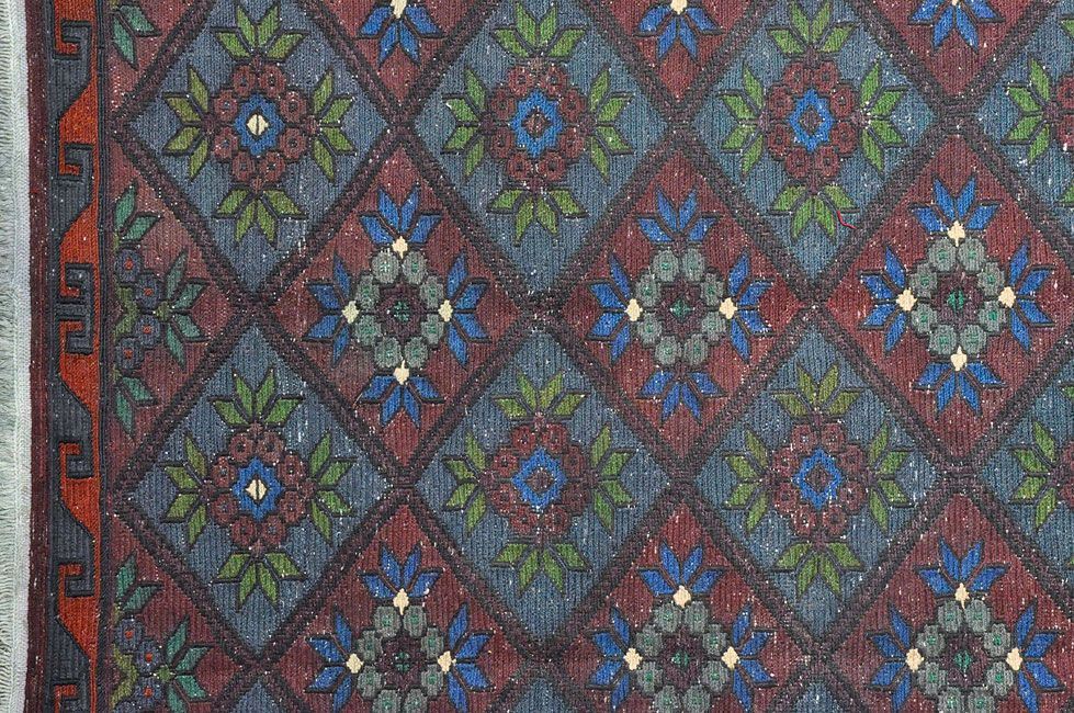 Безворсовый ковер ручной вязки Сумах "Табасаран", размер 325x185cmизображение