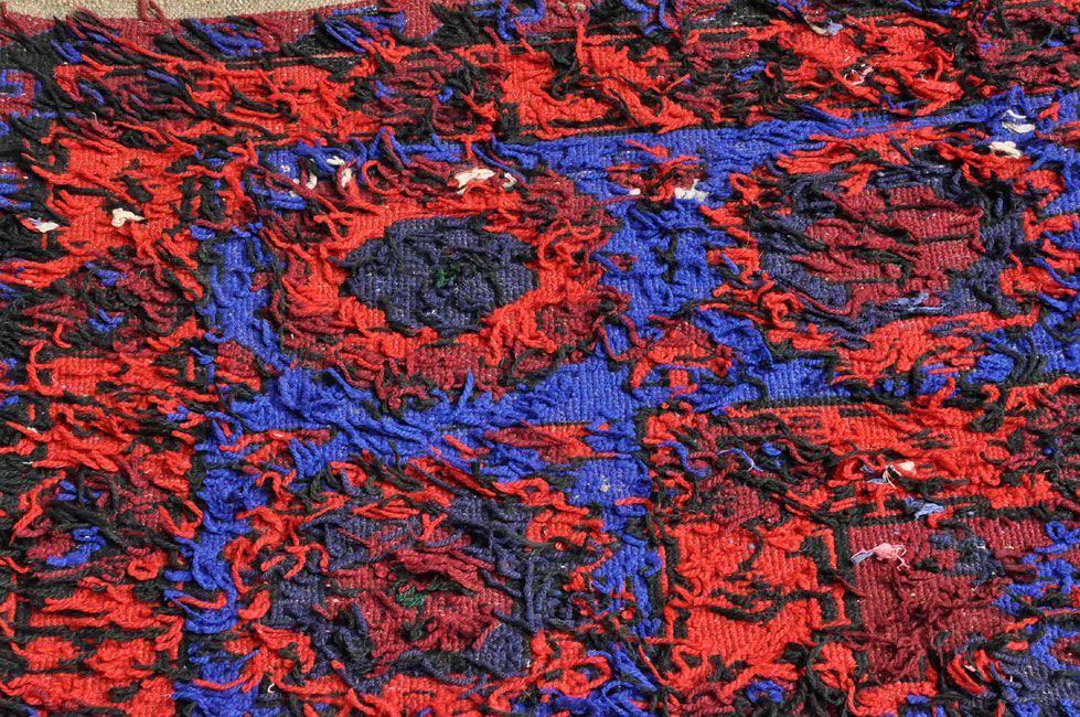 Прямоугольный Кавказский ковер ручного плетения Сумах "Табасаран" 362x208cm смотреть фото