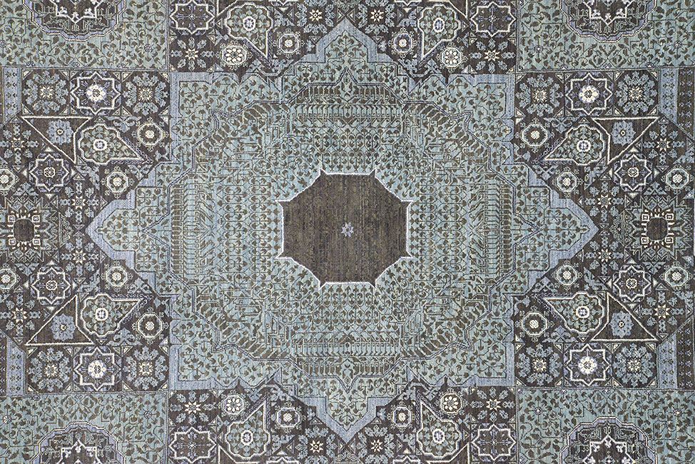 Индийский ковер Ковер "Мамлюк" шерстяной Прямоугольный 310x240cm фото крупным планом