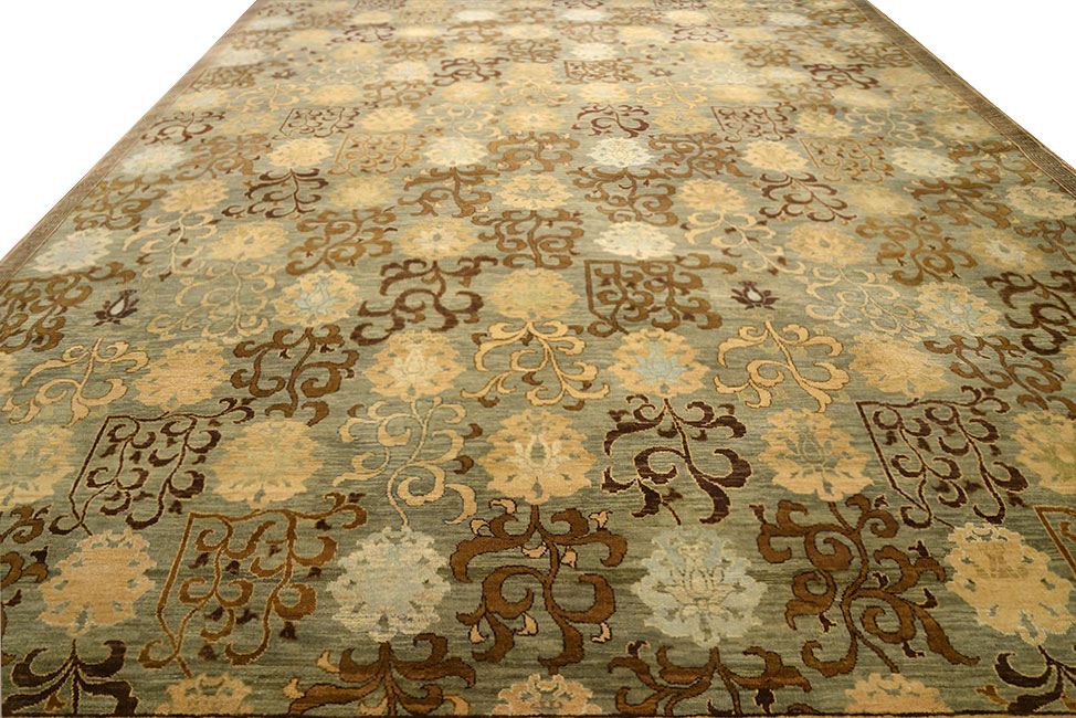 Шерстяной ковер ручной вязки Ковер "Нинся", размер 379x277cm изображение