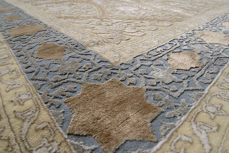 Прямоугольный Индийский ковер ручного плетения Ковер "Гомбад" 246x169cm смотреть фото