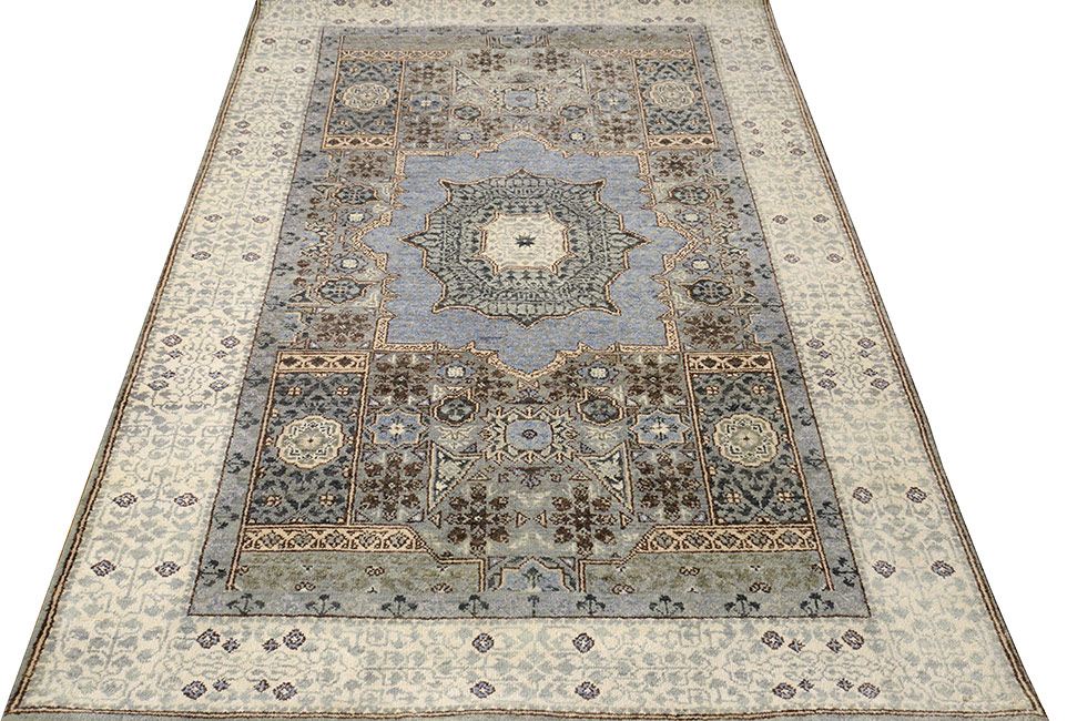 Шерстяной ковер ручной вязки MAMLUK, размер 162x91cm изображение