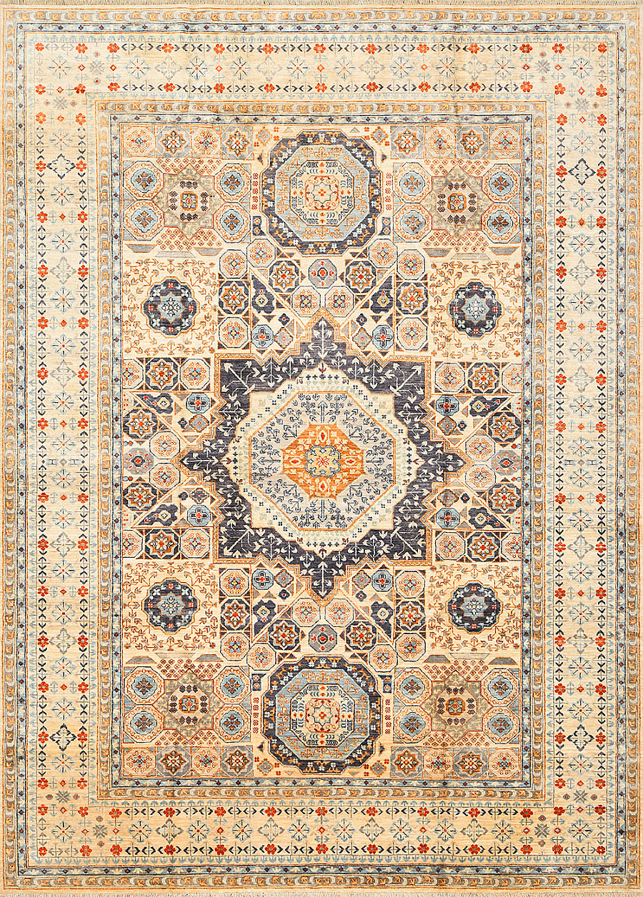 Шерстяной Пакистанский ковер Mamluk №4215 292x210cm