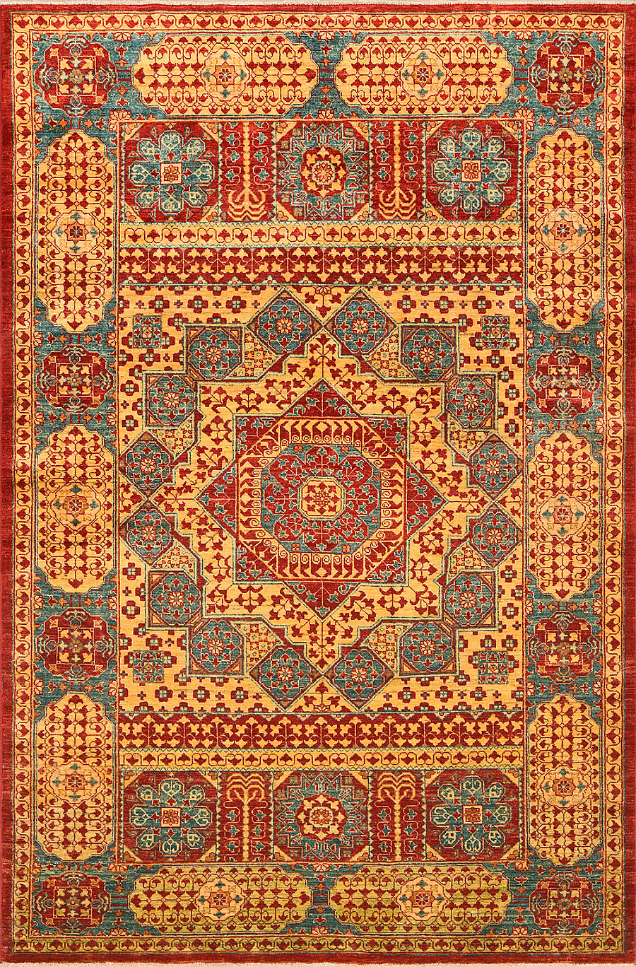 Шерстяной Пакистанский ковер Mamluk №1226 269x178cm