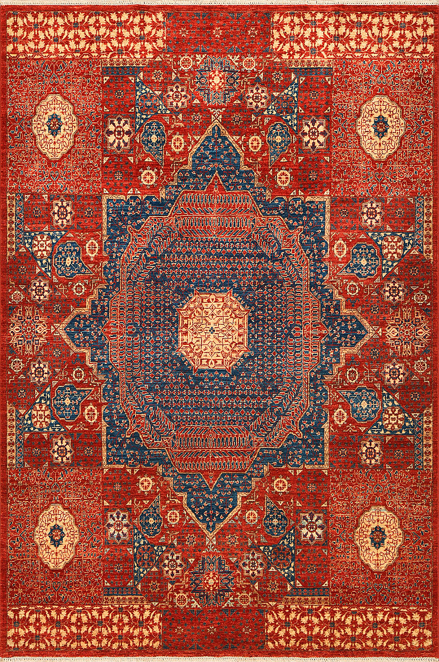 Шерстяной Пакистанский ковер Mamluk №1252 248x169cm