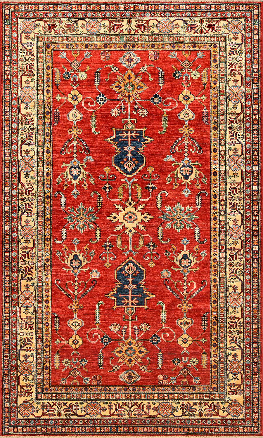 Шерстяной Кавказский ковер Kazakh №2751 267x166cm