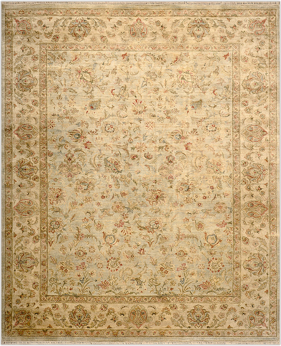 Шелковый Индийский ковер Ziegler Silk №2708 305x248cm