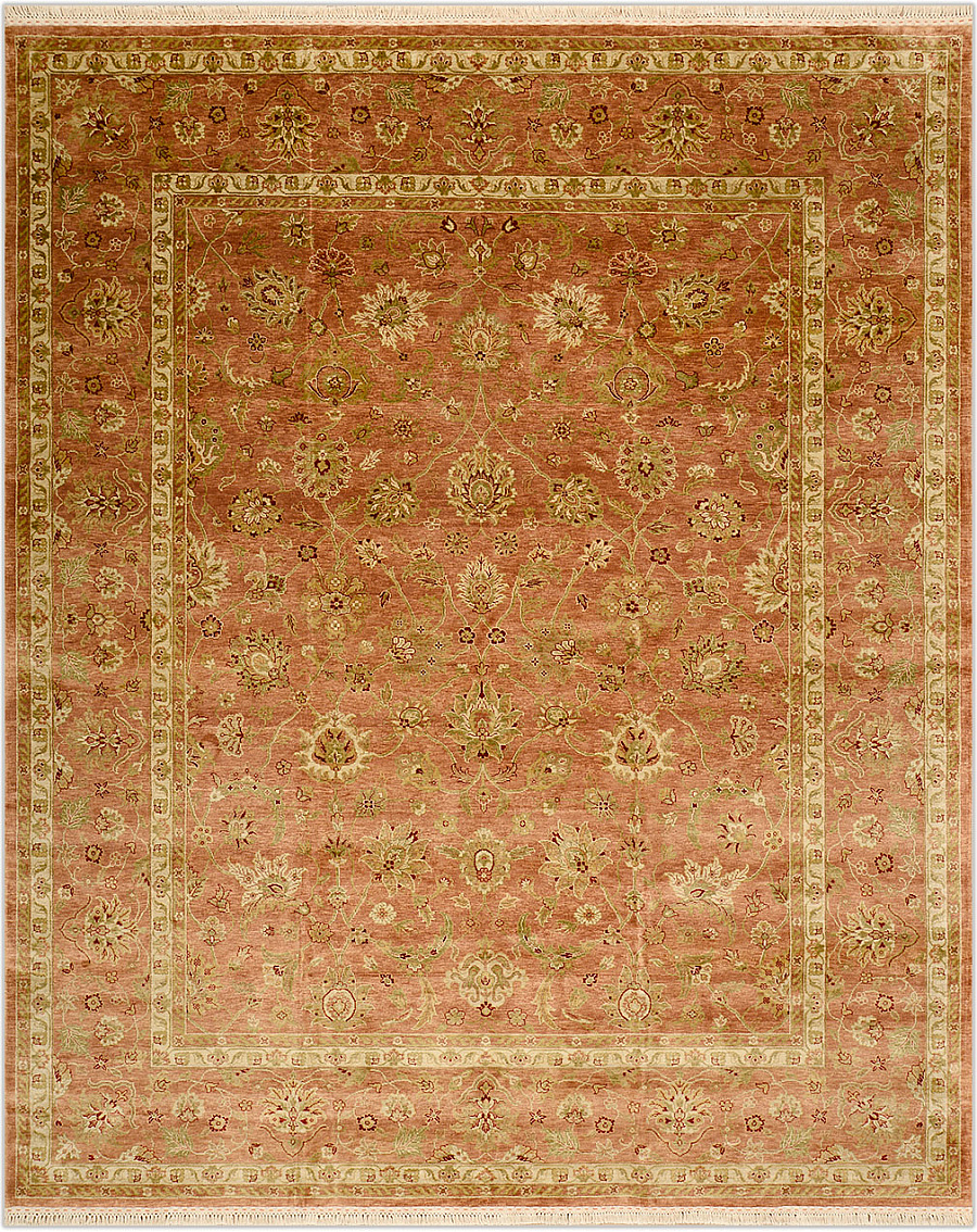 Шелковый Индийский ковер Rajastan Silk №2586 300x246cm