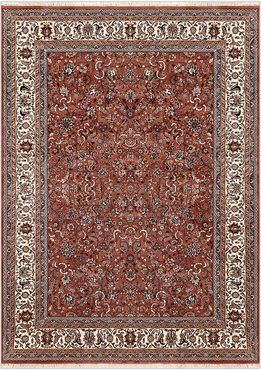 Шерстяной Индийский ковер Rajastan №1042 341x243cm