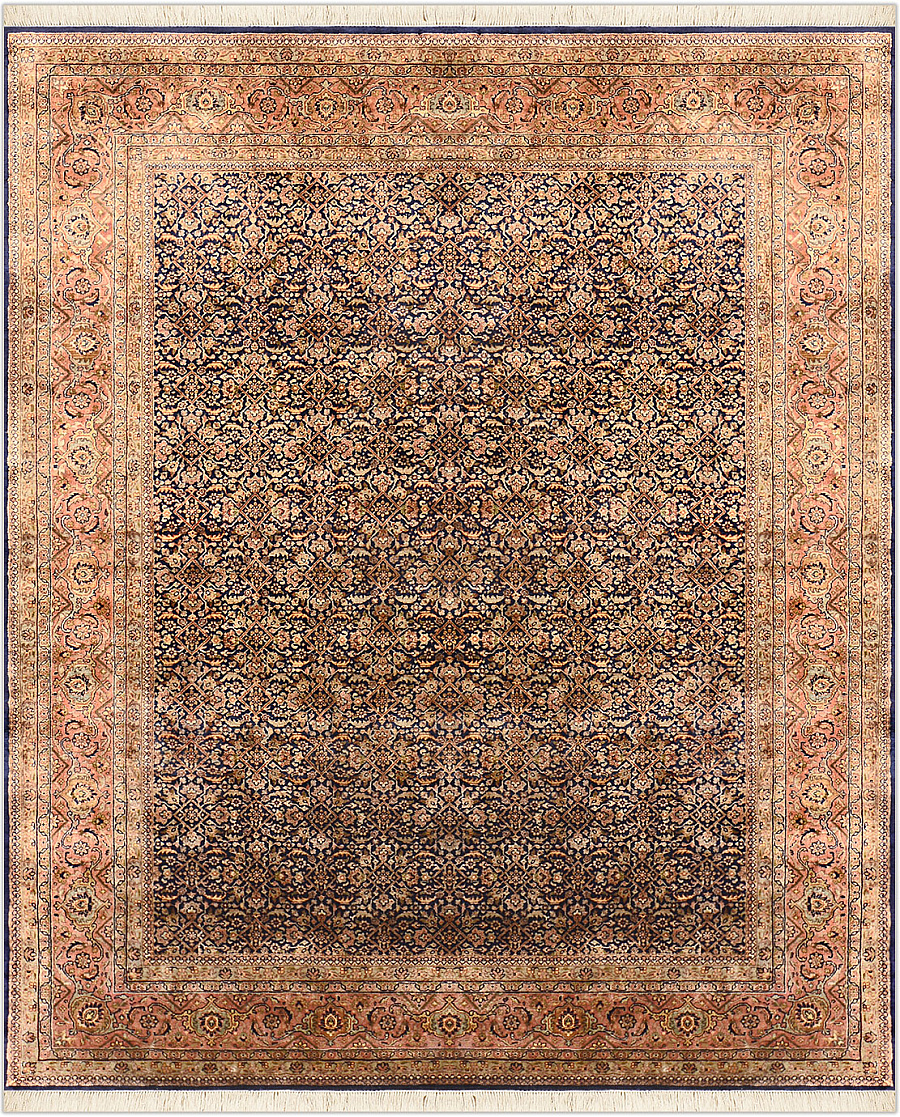 Шерстяной Индийский ковер Shiraz №1049 248x203cm