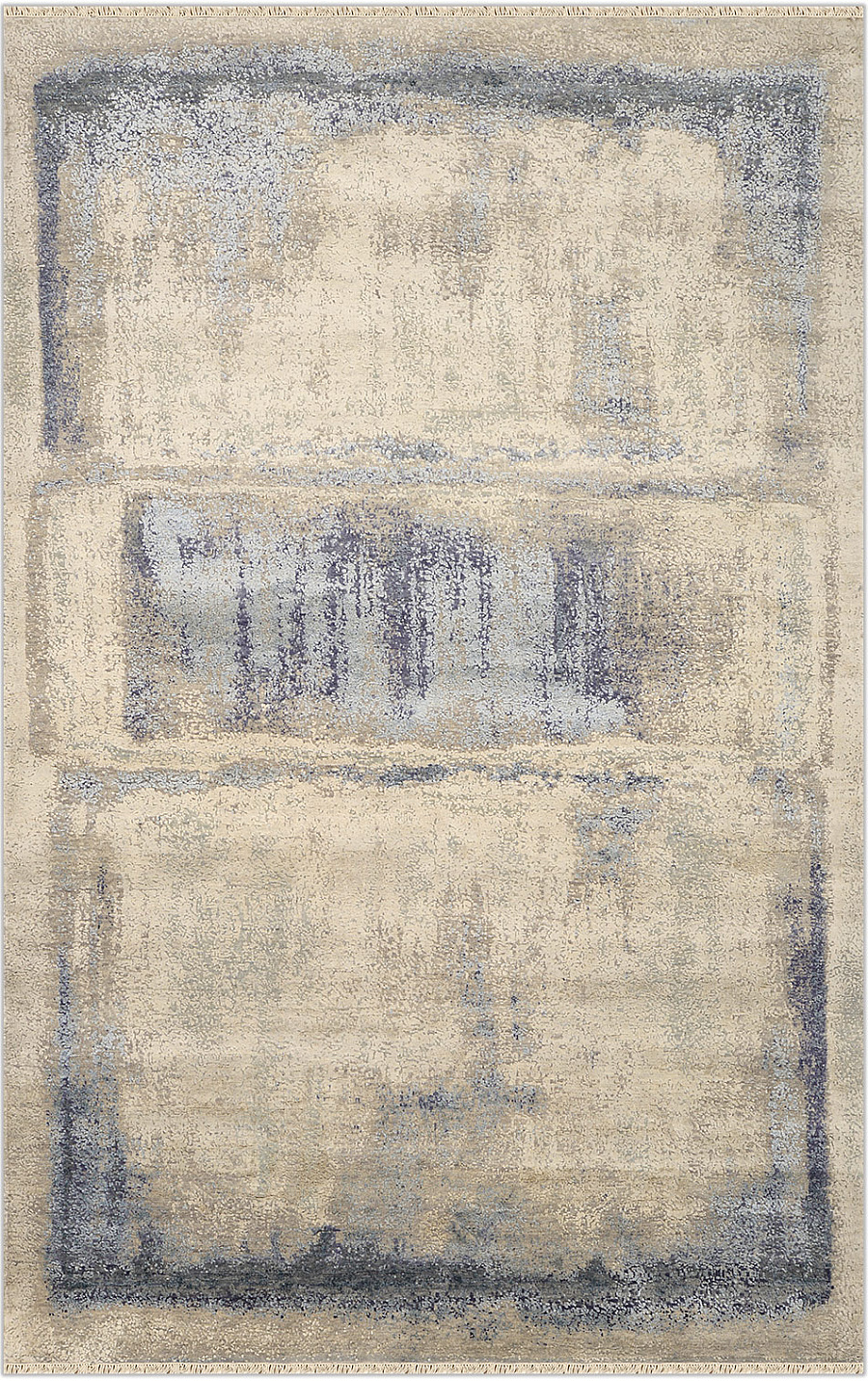 Индийский Rothko ковер №3871 307x198cm из шелка и шерсти