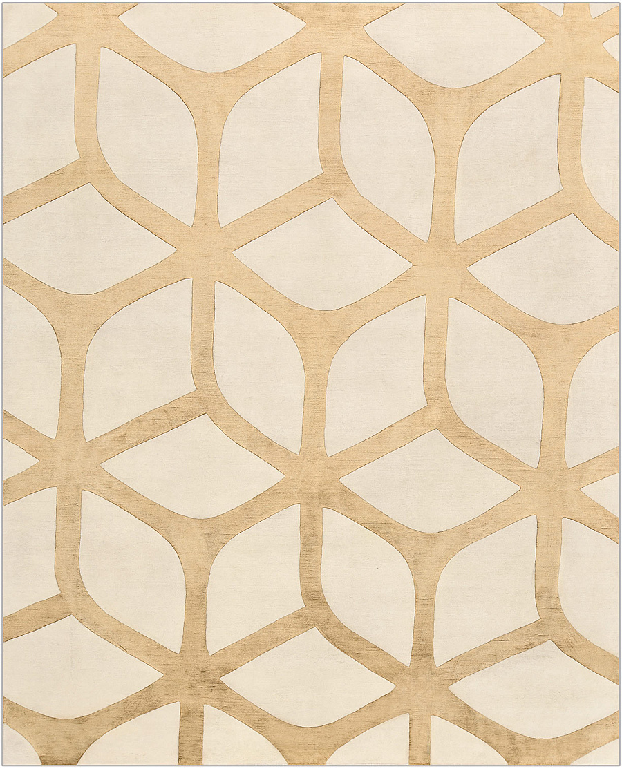 Непальский Trellis ковер №4710 308x242cm из шелка и шерсти