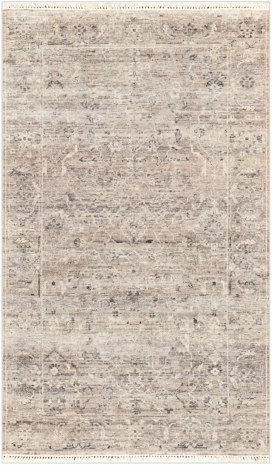 Современный Индийский ковер Artefact №5214 153x92cm из шерсти в стиле неоклассика