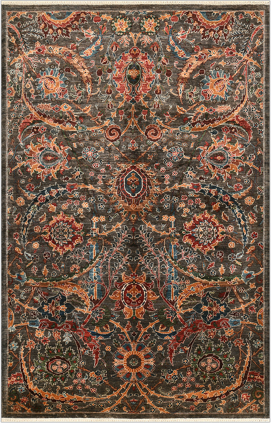 Шерстяной Пакистанский ковер Safavid №4793 312x200cm