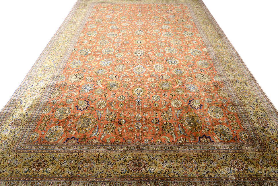 Шелковый ковер ручной вязки AFSHAN, размер 287x189cm изображение