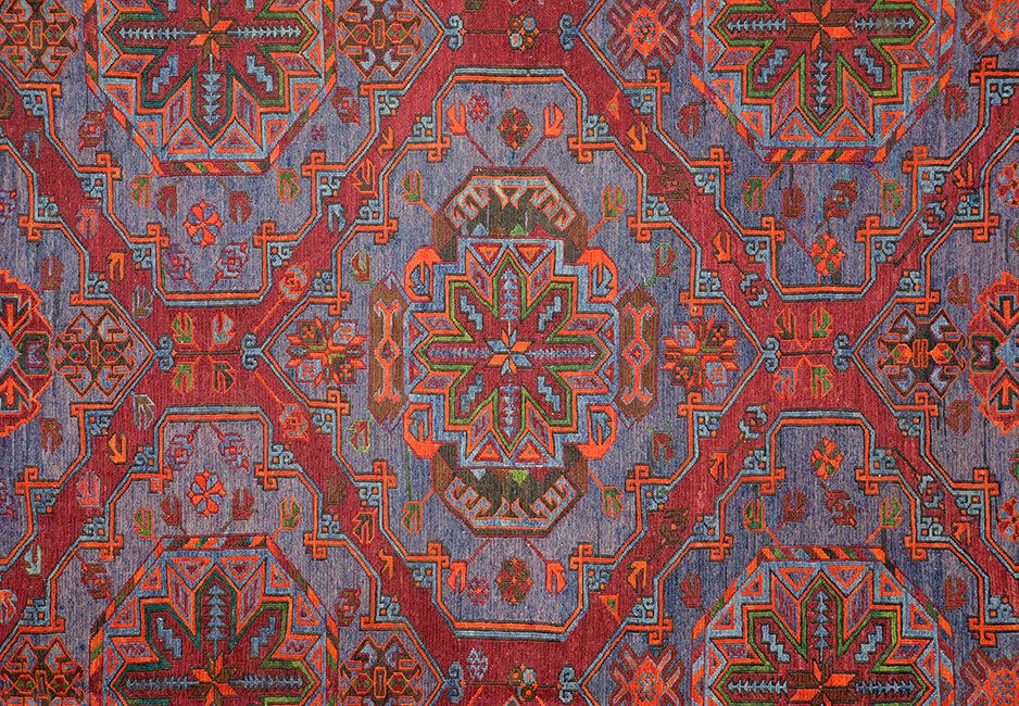Ковер ручной работы Сумах "Кала" 420x246cm фотография