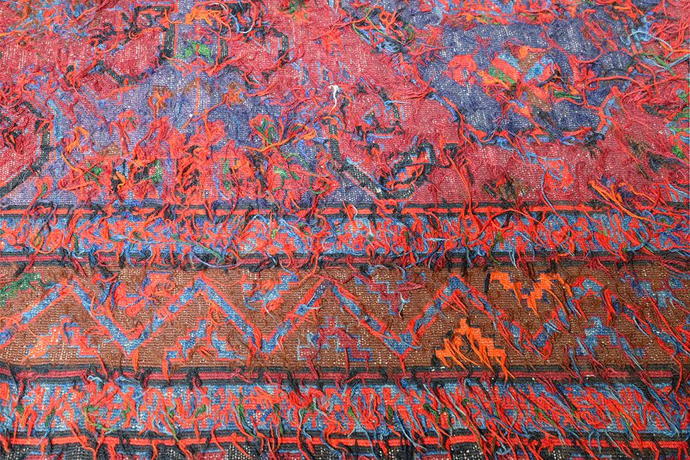 Прямоугольный Кавказский ковер ручного плетения Сумах "Кала" 420x246cm смотреть фото