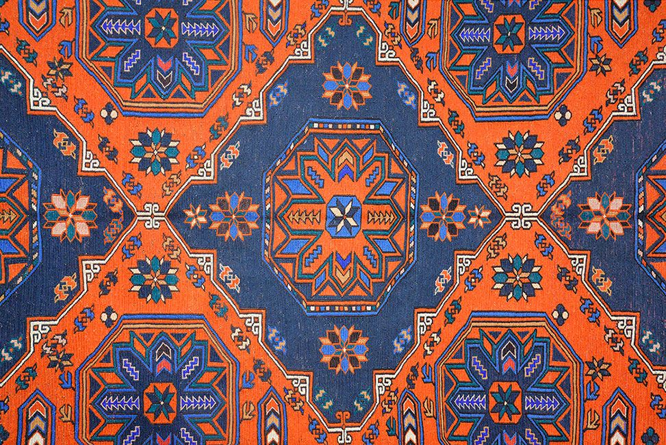 Фото безворсовый Прямоугольный ковер SUMAKH