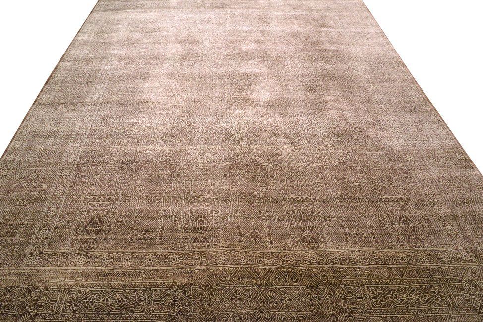 Шерстяной ковер ручной вязки Ковер "Муар", размер 240x196cm изображение