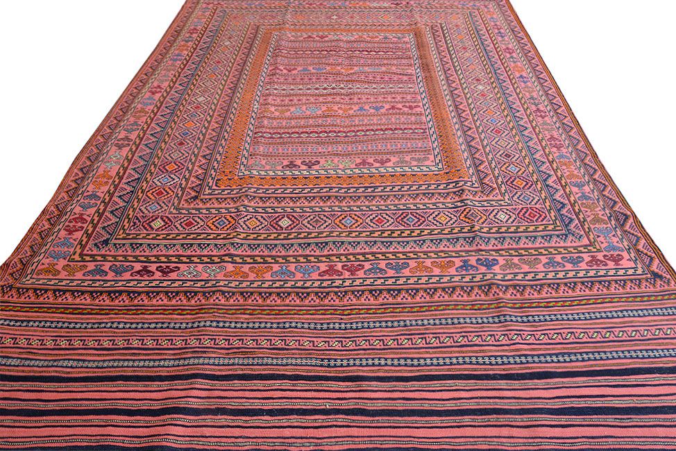 Безворсовый ковер ручной вязки ZINJAN, размер 293x193cmизображение