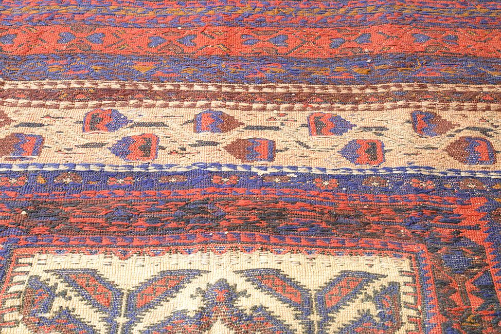 Прямоугольный Пакистанский ковер ручного плетения Килим - ковер 257x197cm смотреть фото