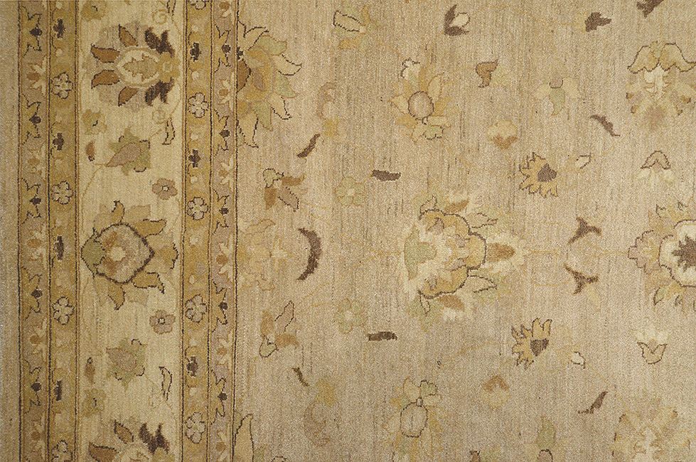 Пакистанский ковер ZIEGLER шерстяной Прямоугольный 400x307cm фото крупным планом