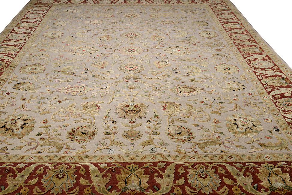 Ковер ручной вязки RAJASTAN из шелка и шерсти, размер 312x216cm изображение