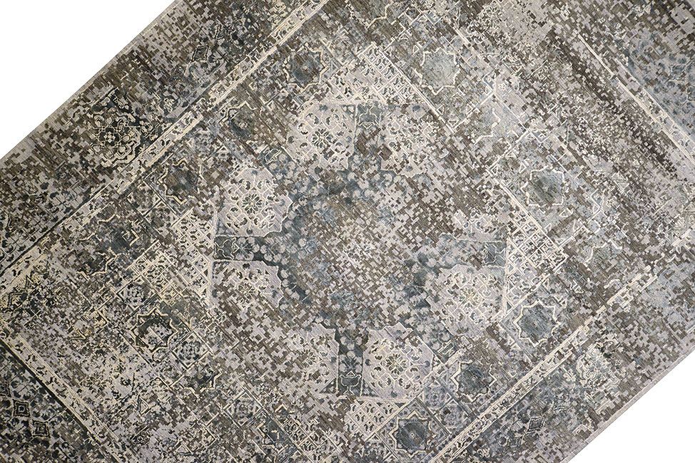 Ковер ручной вязки Ковер "Артефакт" из шелка и шерсти, размер 363x270cm изображение