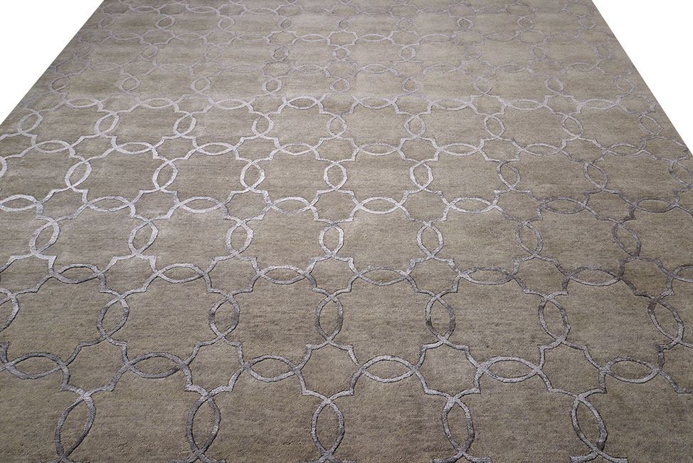 Ковер ручной вязки MARRAKECH из шелка и шерсти, размер 297x245cm изображение
