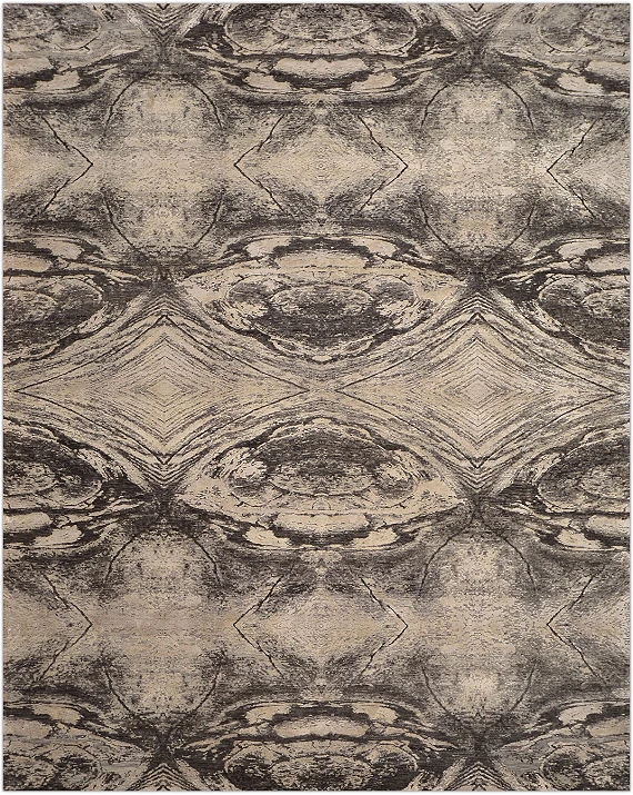 Индийский Kalahari ковер №2903 320x254cm из шелка и шерсти