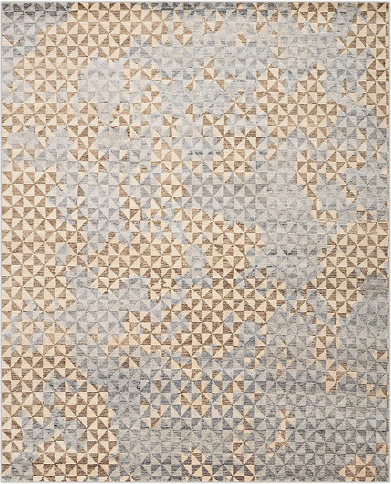 Непальский Daflin ковер №3184 295x240cm из шелка и шерсти