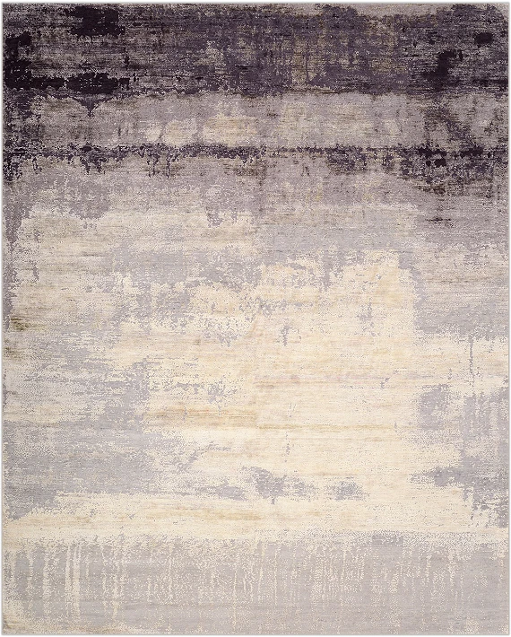 Индийский Purple Haze ковер №3804 312x250cm из шелка и шерсти