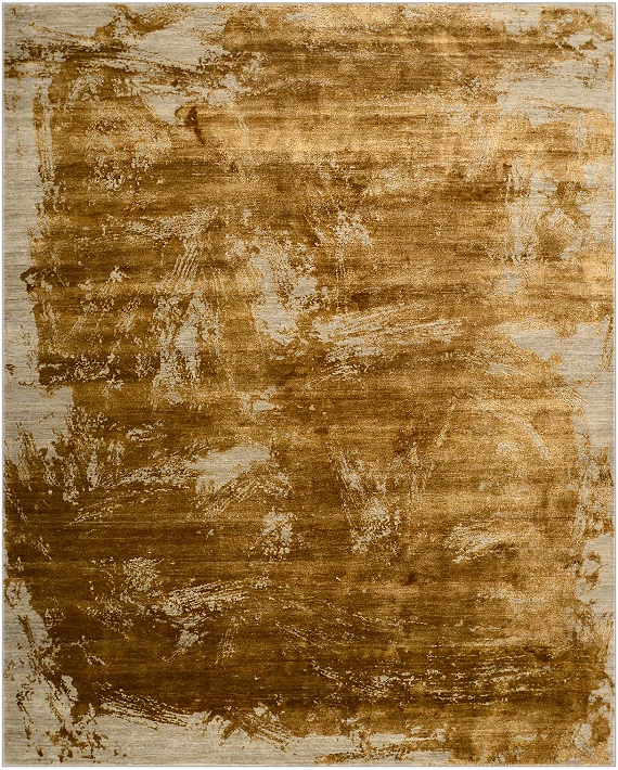 Индийский Aldo ковер №3830 302x242cm из шелка и шерсти