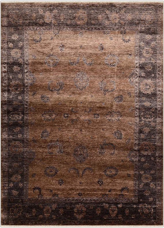 Шелковый Индийский ковер Shiram №2542 324x236cm
