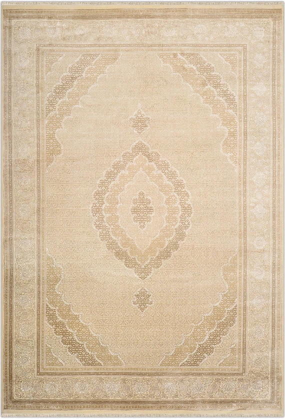 Современный Индийский ковер Mahi Neo №2691 353x243cm из шерсти и бамб. шелка в стиле неоклассика