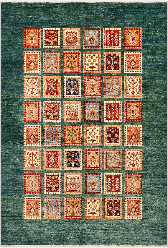 Шерстяной Пакистанский ковер Ziegler Oriental №1234 255x180cm