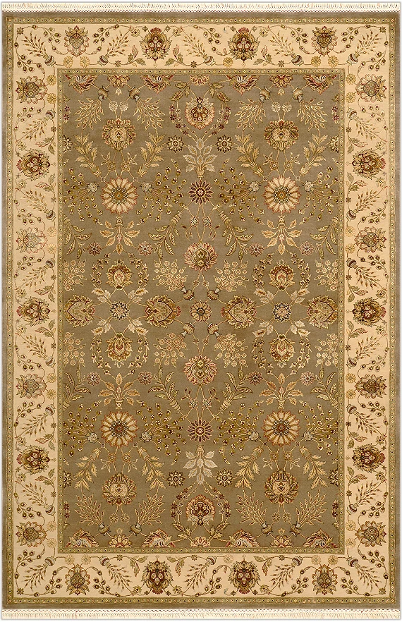 Индийский Rajastan ковер №2744 300x201cm из шелка и шерсти